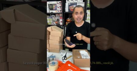 Embalagem para vender na Shopee e Mercado Livre! Como economizar mais de R$500,00 por mês