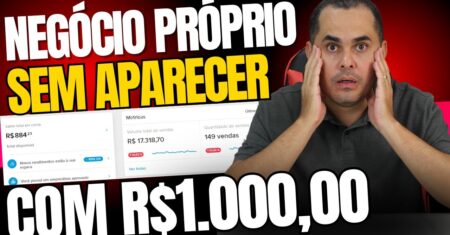 Fature pelo menos R$100 por dia: Como Criar um Negócio com R$1.000,00 EM CASA e Sem Aparecer