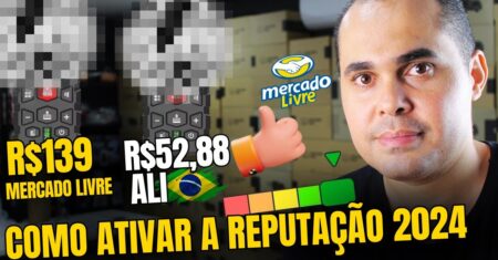 [FUNCIONA] Como ativar a reputação no Mercado Livre em 2024? Pague R$0,00 venda por R$13,43