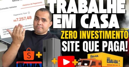 (ganhei +R$7.257,48) Site+Estratégia para trabalhar em casa GERANDO RENDA PASSIVA 24h sem investir