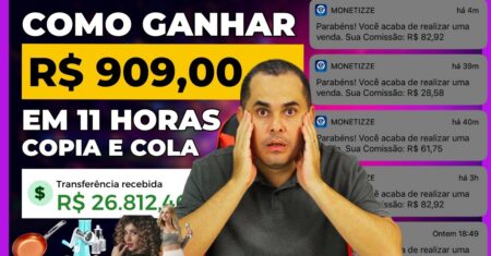 [NEGÓCIO PRÓPRIO] Como fazer mais de R$1.000,00 por dia SEM jogo do tigrinho nem Shopify! EM CASA!