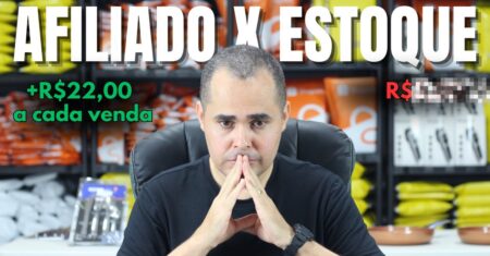 Shopee e Mercado Livre: R$22,00 de lucro por venda como afiliado já com estoque próprio e dropshi…
