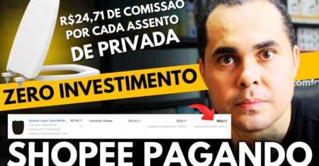 Shopee pagando comissão: Como ganhar de R$20,00 a R$50,00 por dia de renda extra trabalhando em casa