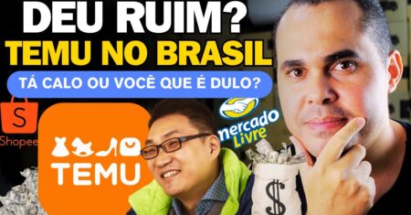 TEMU! Novo Marketplace no Brasil está valendo a pena?COMPRAS VENDER NA TEMU ou Shopee e MercadoLivre