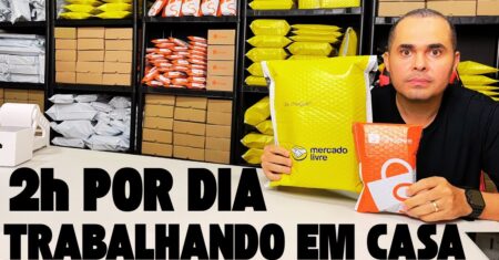 (trabalhe em casa)Como trabalhar 2h por dia na Shopee e MercadoLivre com estoque próprio em 7 passos