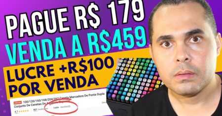 (trabalho honesto em casa) Pague R$179,00 e venda por R$459,00 na Shopee Mercado Livre ou para amigo