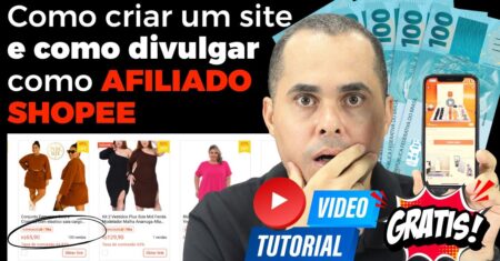 [TUTORIAL GRÁTIS] Como criar um site e como divulgar como afiliado da Shopee em 2026