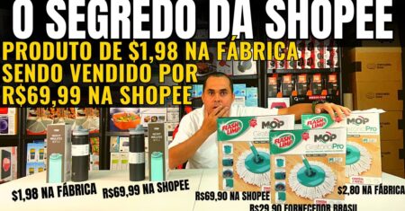 Produto de $1,98 nas fábricas sendo vendido por R$69,99 na Shopee! Aprenda como fazer dinheiro