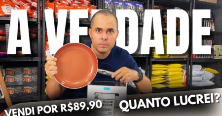 A VERDADE: Vendi este produto por R$89,90 no Mercado Livre! Qual foi o meu lucro líquido na venda?