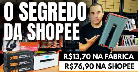 O Segredo do Lucro Alto na Shopee:Produto de R$13,70 na fábrica sendo vendido por R$76,90 na Shopee