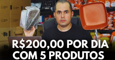 5 produtos para vender na Shopee e Mercado Livre que podem gerar mais de R$200,00 por dia de lucro