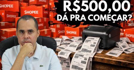 R$500,00 dá para abrir uma loja na Shopee? Quanto custa criar uma loja na Shopee em 2026?