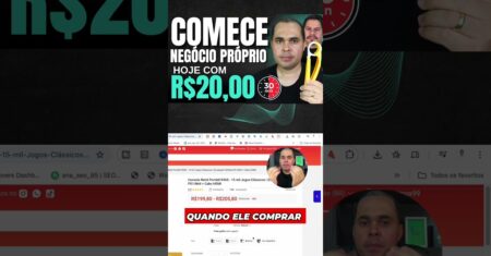 Negócio com R$20 na Shopee usando IA (funciona?)