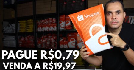 Onde comprar por R$0,79 e vender por R$19,97 na Shopee usando fornecedor com estoque no Brasil