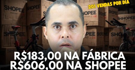 Onde comprar por R$183,00 e vender por R$606,00 na Shopee| Compensa importar da China para revenda?