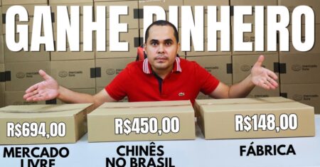 Aprenda a ganhar dinheiro: Produto de R$148 na fábrica pode ser vendido por R$694 no Mercado Livre