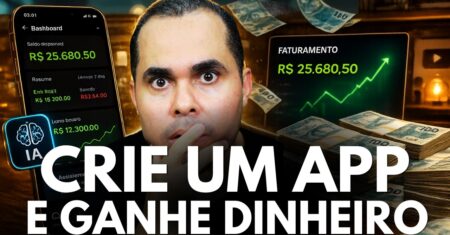 (sem saber programar) Como criar aplicativos usando I.A e ganhar dinheiro trabalhando em casa