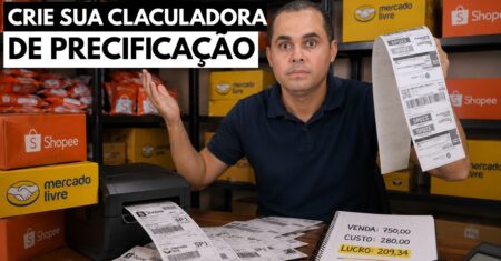 Como criar uma calculadora de precificação para Shopee e Mercado Livre