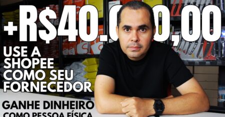 (funciona para pessoa física) Como usar a Shopee como fornecedor NACIONAL Pague R$76 venda a R$141