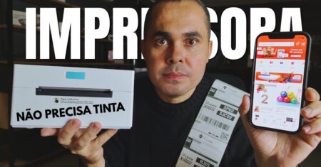 Impressora térmica vale a pena para vendedores Shopee Mercado Livre e loja virtual serve pra celular