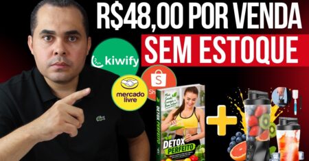 (usando I.A) Como ganhar R$48,00 por venda sem precisar de estoque usando Mercado Livre+Kiwify