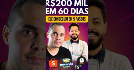 Ele fez R$200 MIL em 60 dias em Marketplace seguidno estes 5 passos