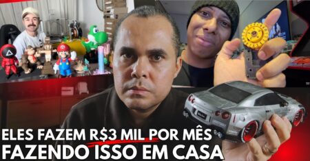 Eles ganham mais de R$3.000 por mês EM CASA usando impressora 3D com e sem Shopee e Mercado Livre