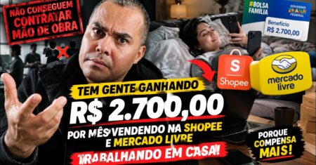 Empresários não encontram funcionários e ficam indignados! Tem gente fazendo R$2.700 com Shopee e ML