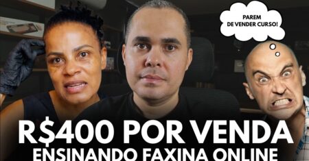 (mas muitos criticam) Diarista ganha R$400 por venda ensinando como fazer faxina