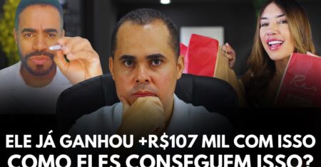 (muita gente não quer) Ele ganhou R$107 Mil com isso! Como pessoas ganham dinheiro na internet hoje?