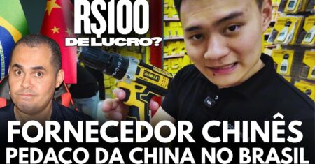 (reagindo ao fornecedor) Fornecedor chinês no Brasil disse que trouxe a China para o Brasil! Será?