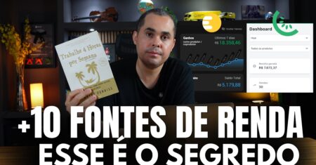 Como Criei Mais de 10 Fontes de Renda Aplicando Estratégias do Livro Trabalhe 4 Horas por Semana