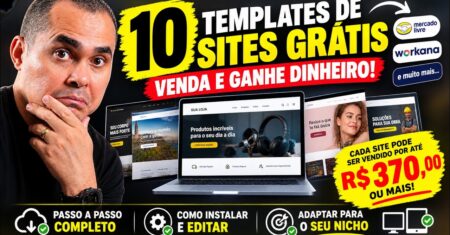 (R$300 de lucro?) Como ganhar dinheiro com sites no Mercado Livre trabalhando Home Office 1h por dia